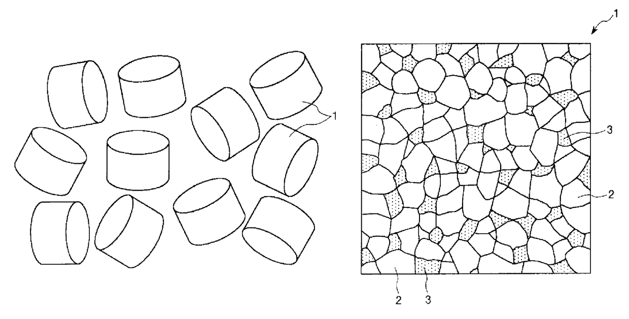 Polishing media, method for producing polishing media, and polishing method