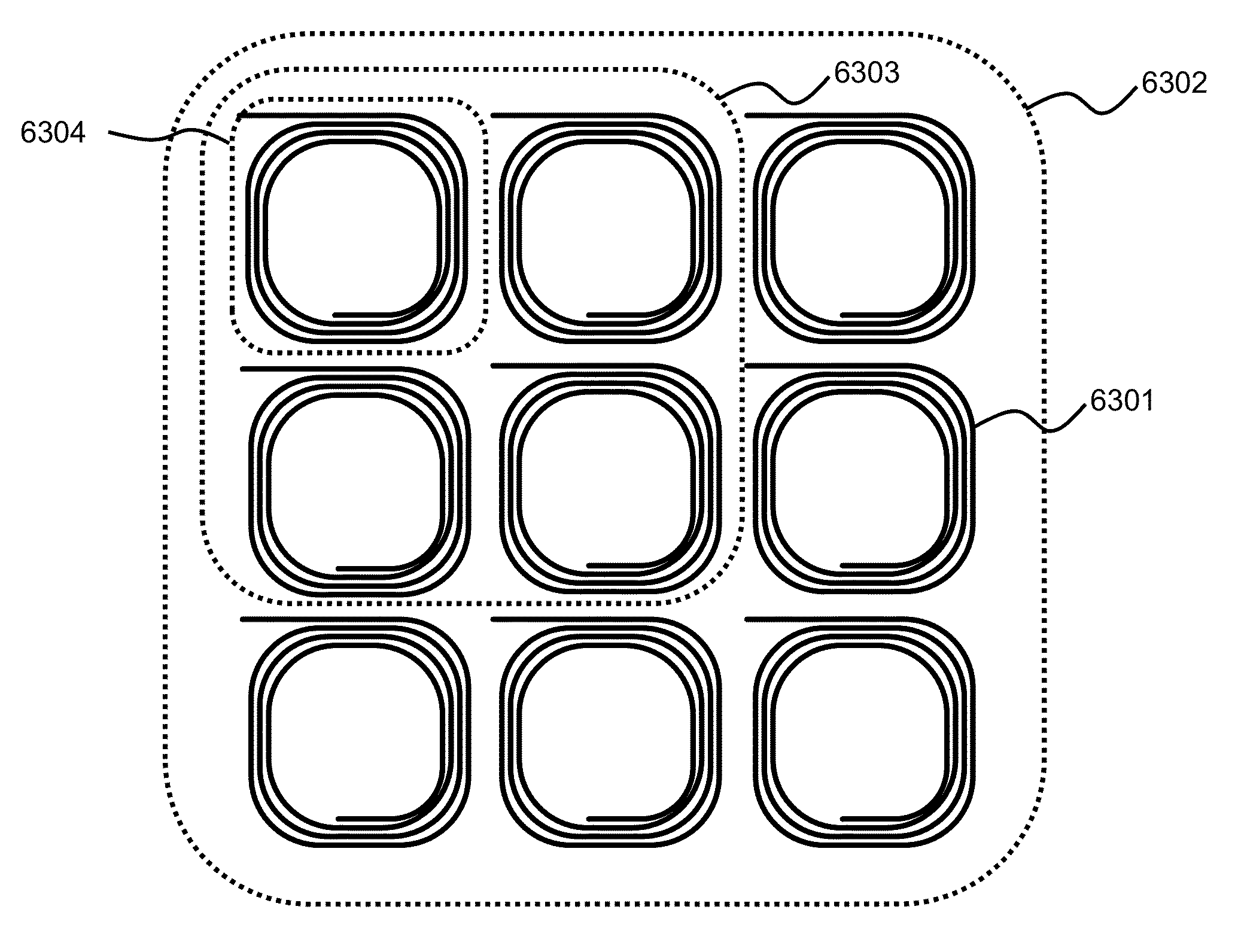 Wireless energy transfer with variable size resonators for implanted medical devices