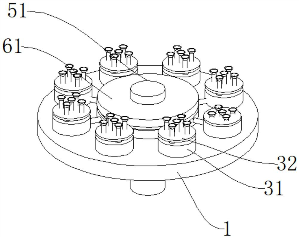 Surface polishing device for high-refractive-index lens processing and using method of surface polishing device