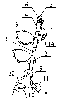 Barreled water hand buggy