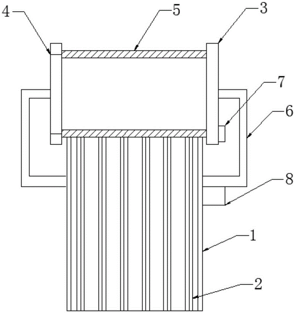 Automatic noodles winding device