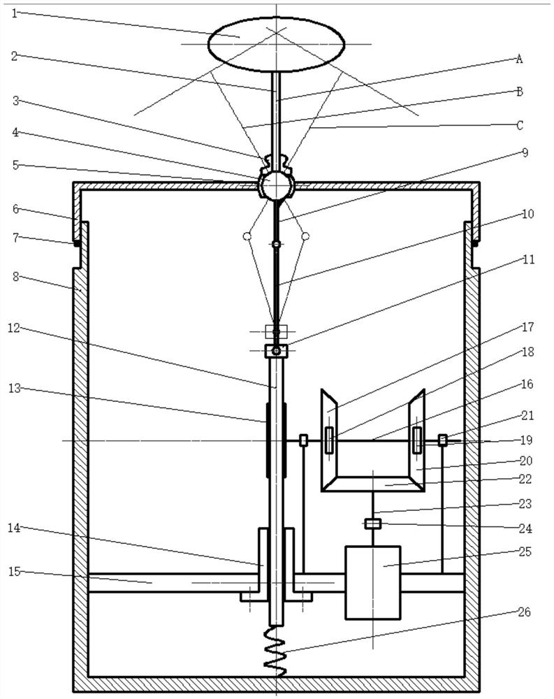 A swinging wave energy power generation system and aircraft