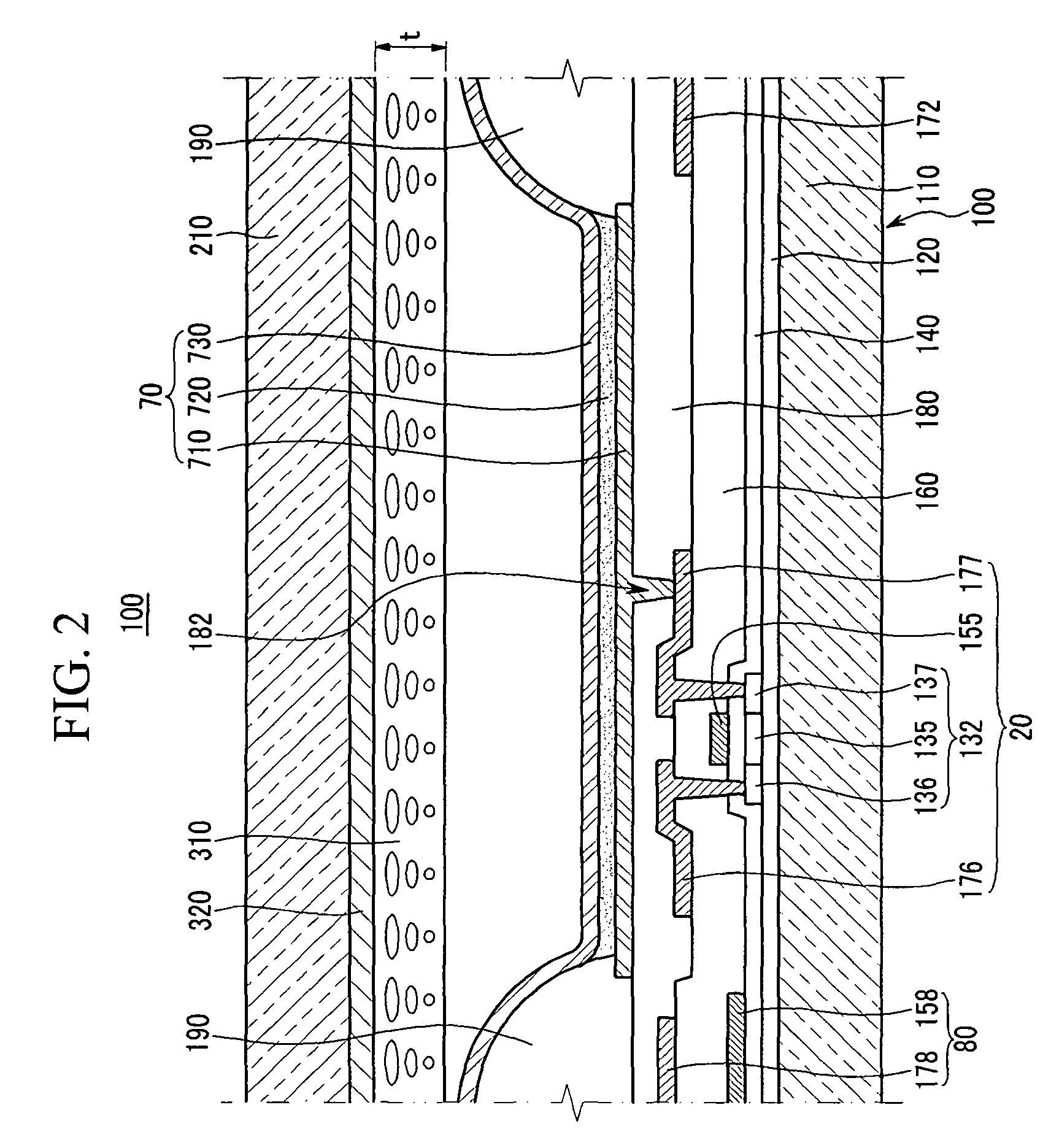 Organic light emitting diode display, display device including the same, and associated methods