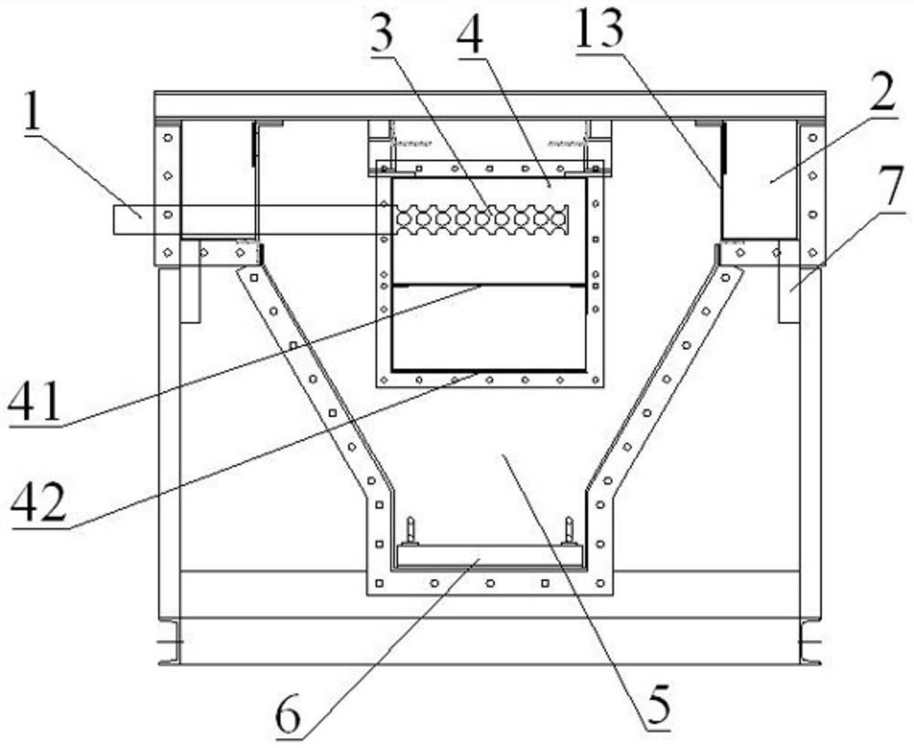 Coal mine underground solid-liquid separation and purification device