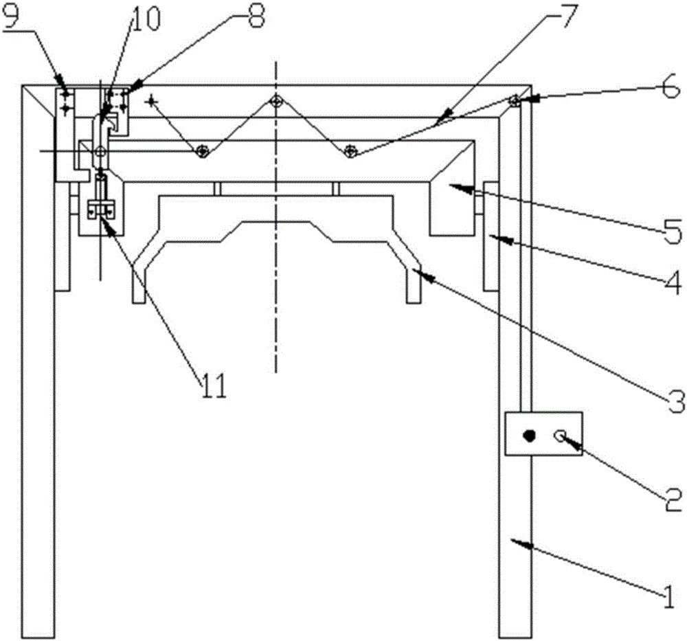 Railway vehicle clearance detection device and detection method