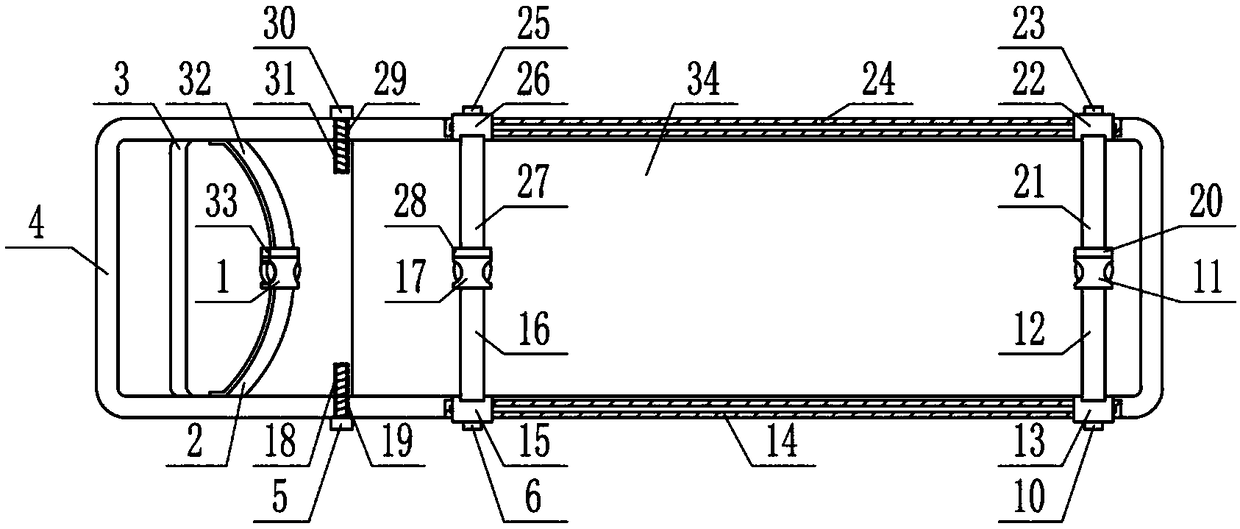 Stretcher convenient to fix for medical treatment