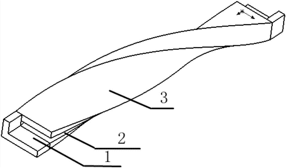 High-precision torsional miniature fixture structure suitable for high temperature superconducting tape application technology