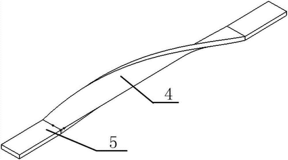 High-precision torsional miniature fixture structure suitable for high temperature superconducting tape application technology