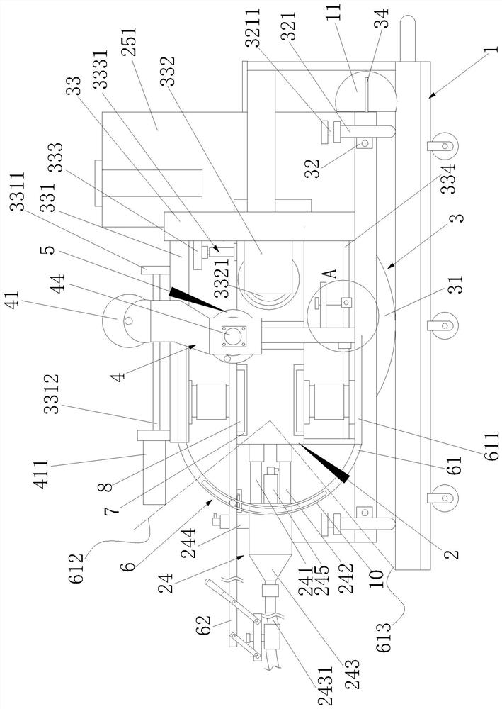 An impact extrusion repair device for geological exploration components