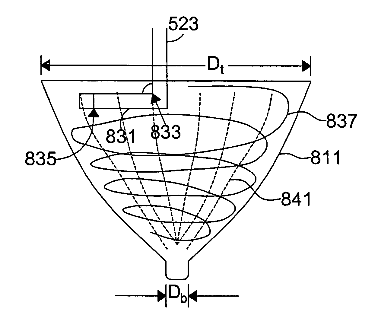 Cone system and structure thereof to produce super-oxygenated and structured water