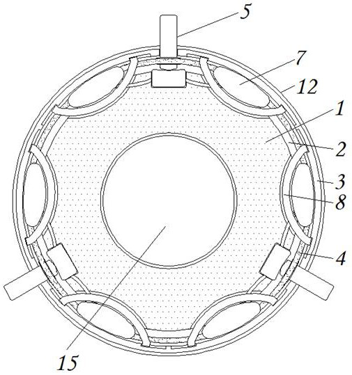 High-voltage-withstanding and corrosion-resistant power cable and voltage withstanding method thereof