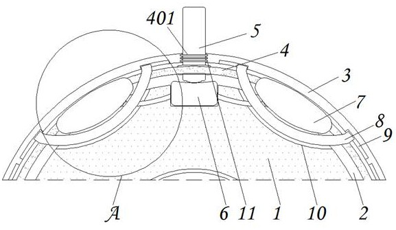 High-voltage-withstanding and corrosion-resistant power cable and voltage withstanding method thereof