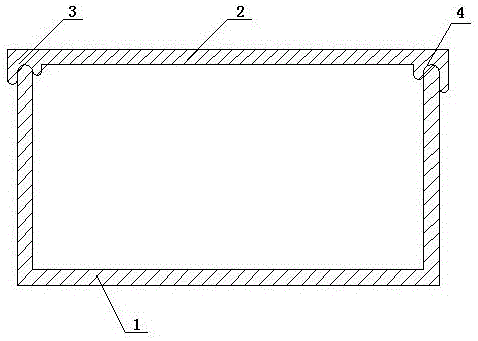 Double-side bayonet wire duct