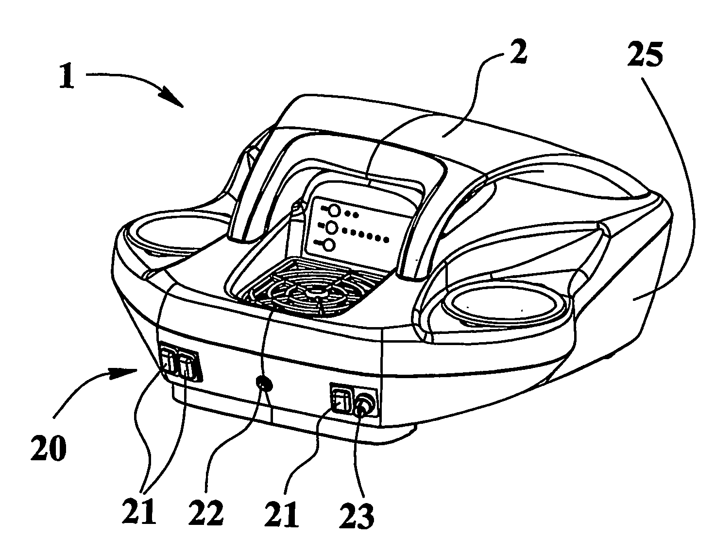 Device for beauty treatment of limbs