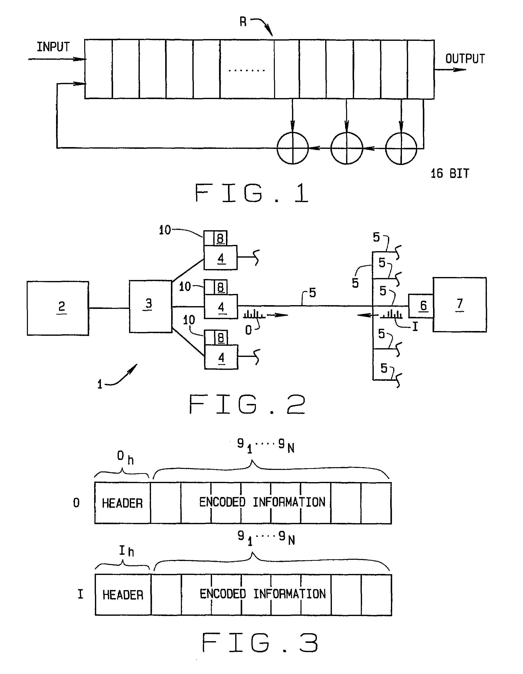 Method of correcting message errors using cyclic redundancy checks