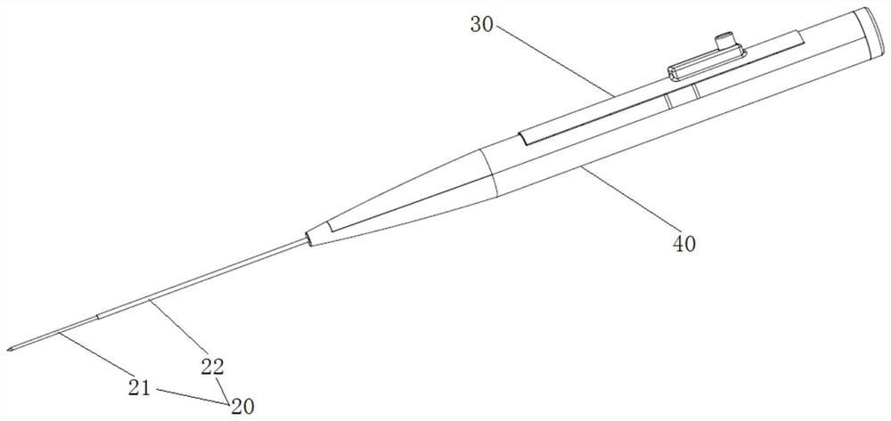 Ablation device and pulse ablation system