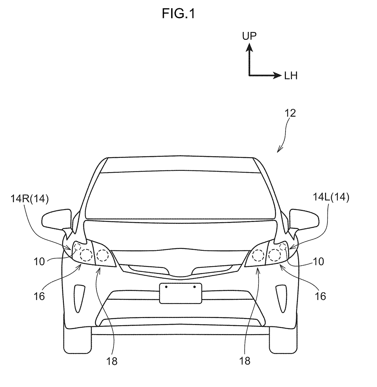 Lighting device for vehicle