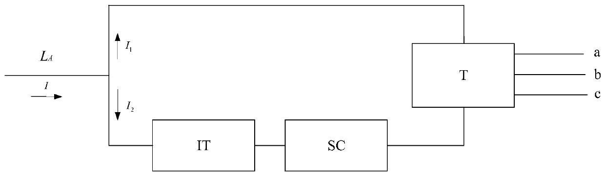 Power supply system for converting single-phase electricity into three-phase electricity