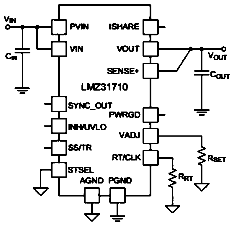 Board-mode program-controlled voltage bias test circuit of large-scale digital integrated circuit