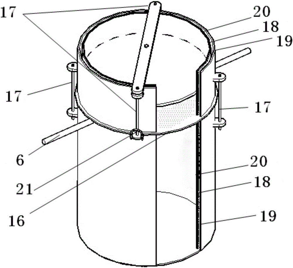 Comprehensive test device and method of underground efficient irrigation system irrigator performance