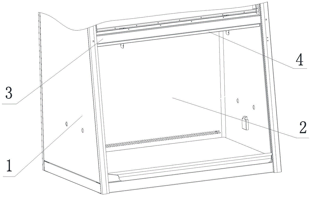 Clean bench capable of monitoring leakage in real time