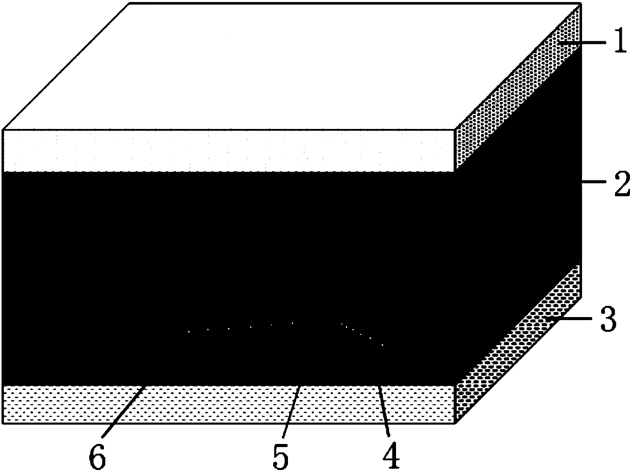 Reflective trough wave advance detection method for coal roadway excavation along floor or roof of thick coal seam