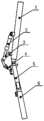 An exoskeleton robot knee joint with adjustable force ratio