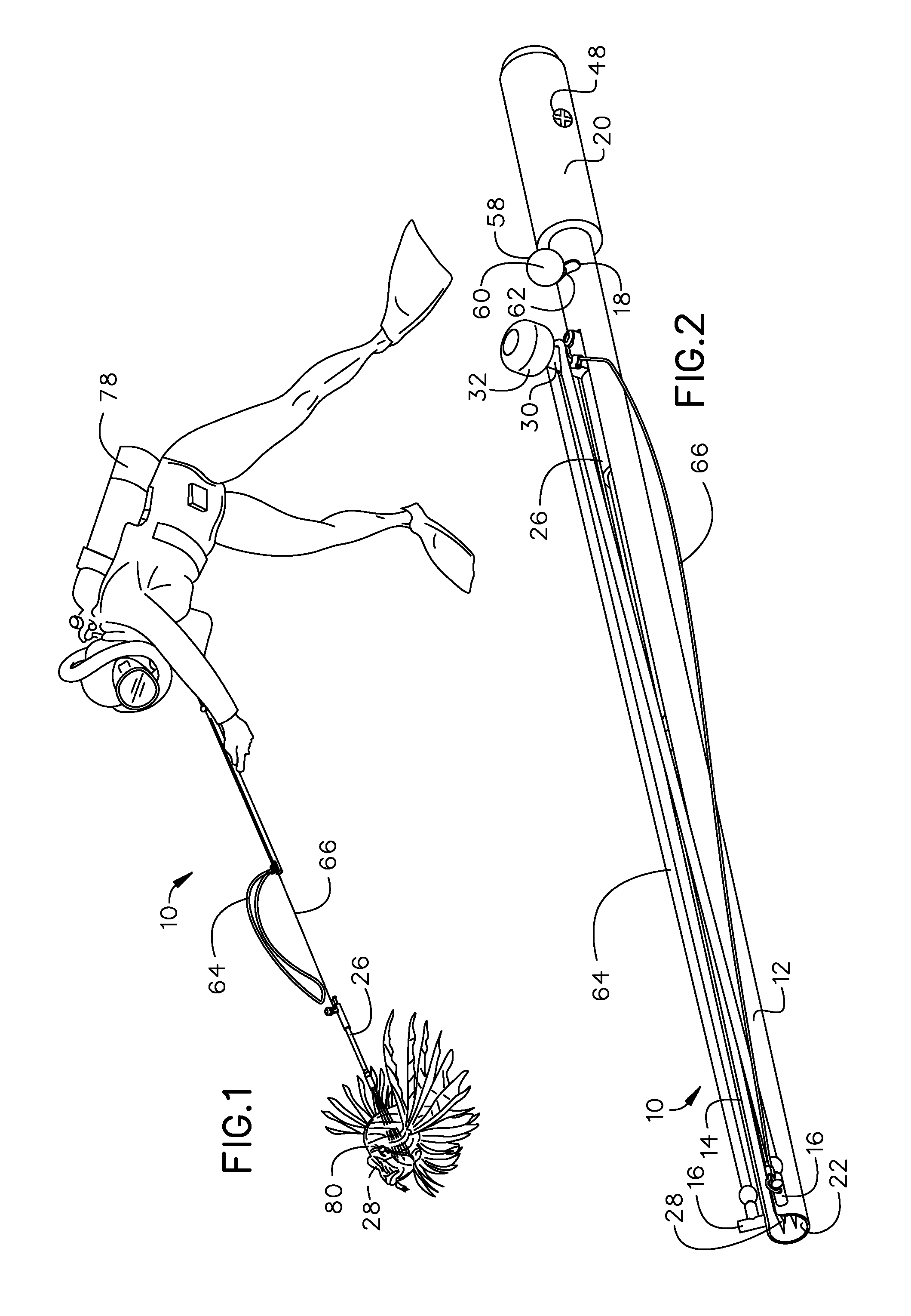 Spear gun safety device