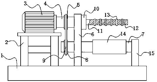 Annular neodymium iron boron grinding tool