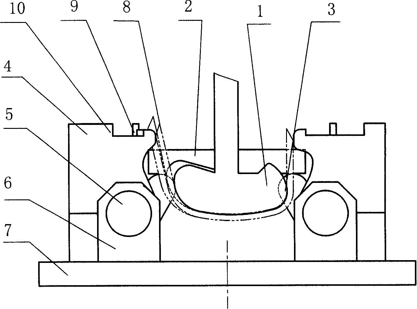 One-time thermoform composite mold for nickel-titanium shape memory alloy patellar concentrator and operation method thereof