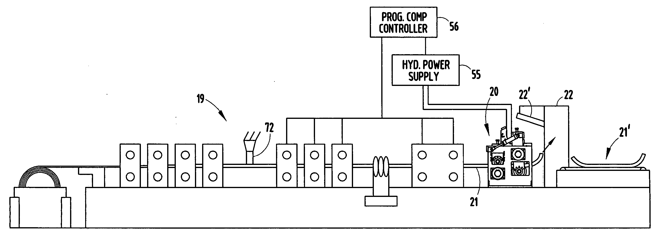 Roll-former apparatus with rapid-adjust sweep box