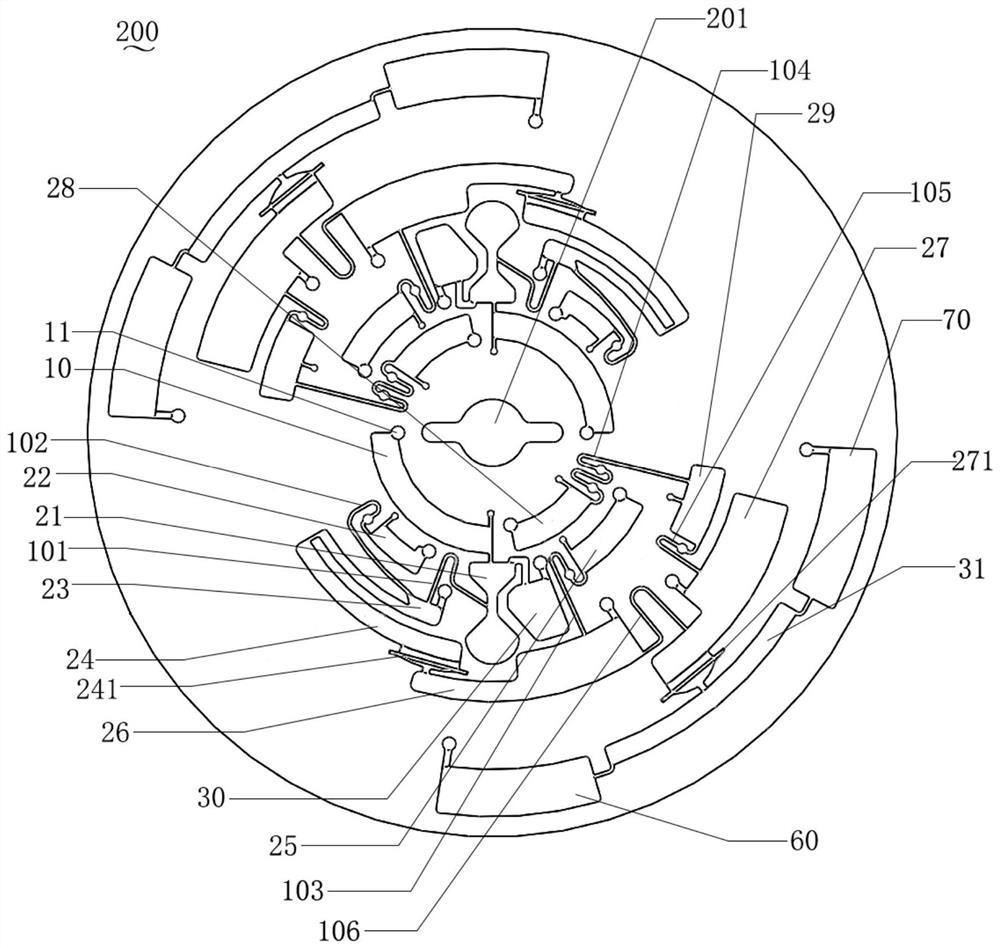 Centrifugal micro-fluidic chip and exosome extraction method