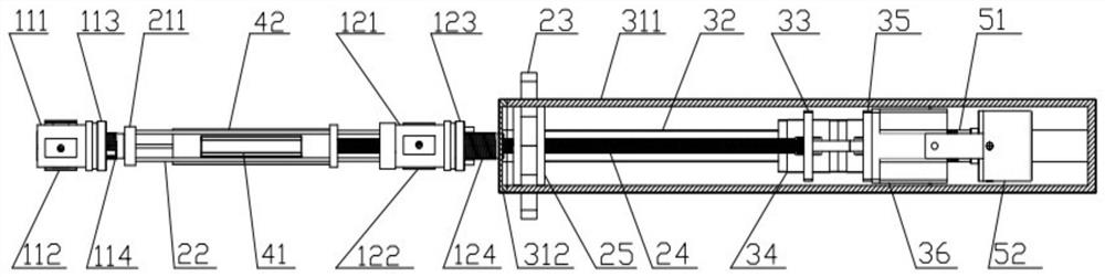 Non-contact rotary scanning device for inner surface of bore