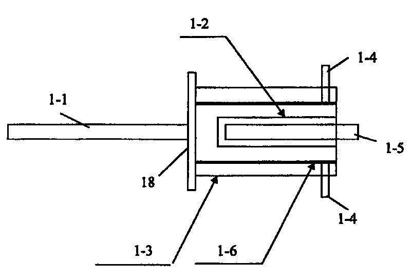 Integrated gas online detector