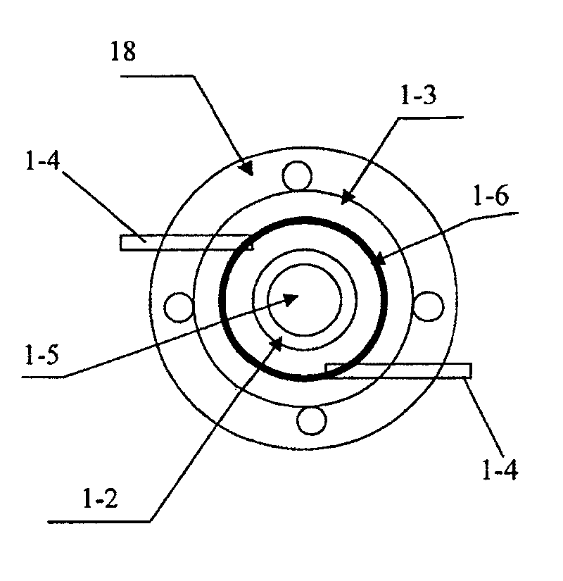 Integrated gas online detector