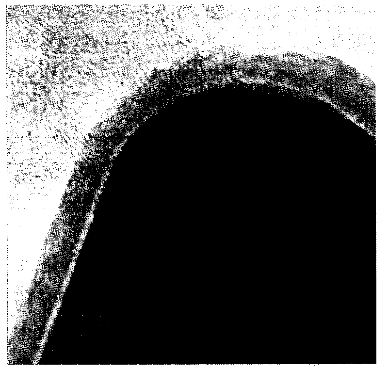 Core-shell composite anode material for lithium ion battery and preparation method thereof