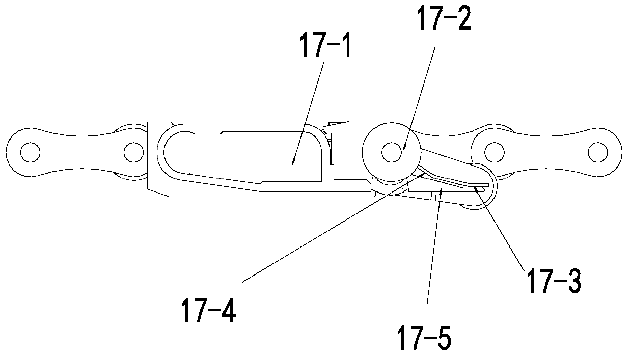 A paper receiving and pulling device and its working method