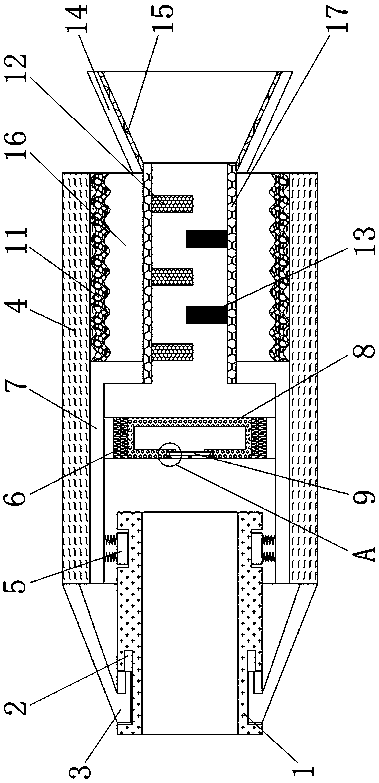 Automobile exhaust noise-abatement device