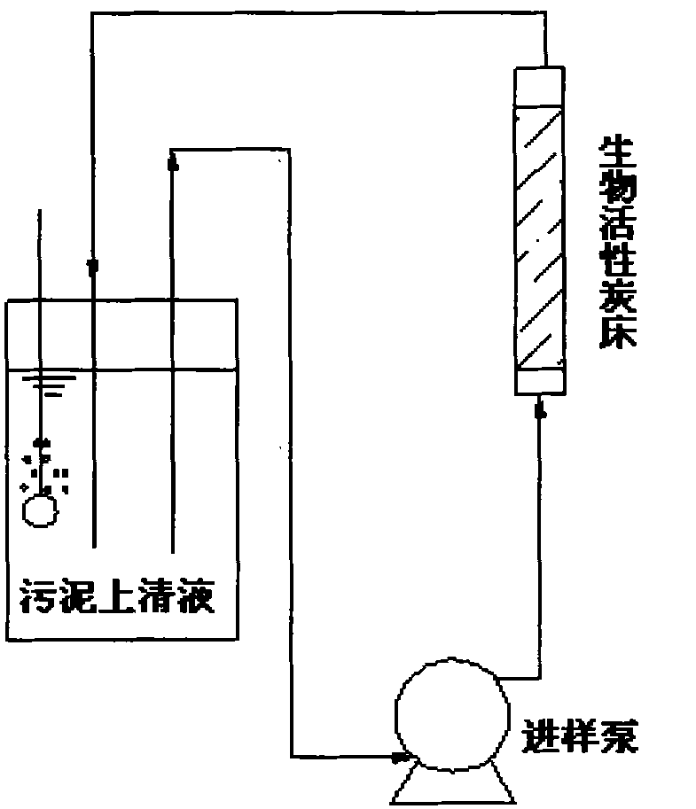 Removal method of trace gasolene ingredient BTEX in ground water with high-efficiency and low consumption