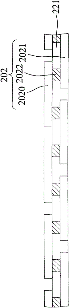 Circuit assembly structure for process monitoring