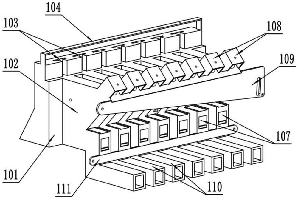 Water conservancy and hydropower station water retaining dam with sediment separation function