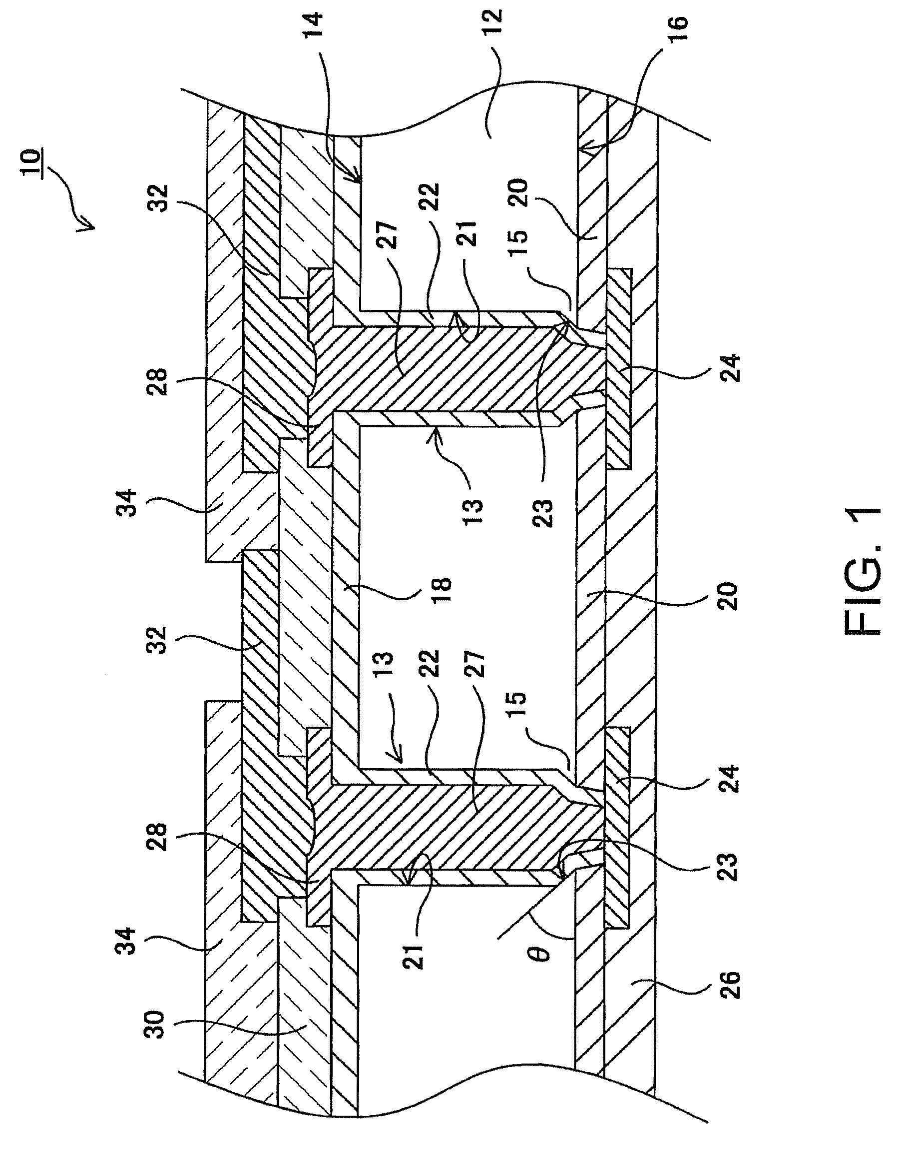 Semiconductor device, circuit substrate, and electronic device