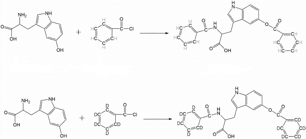 All-isotope internal standard mass spectrometry quantitative method for neurotransmitter metabolite