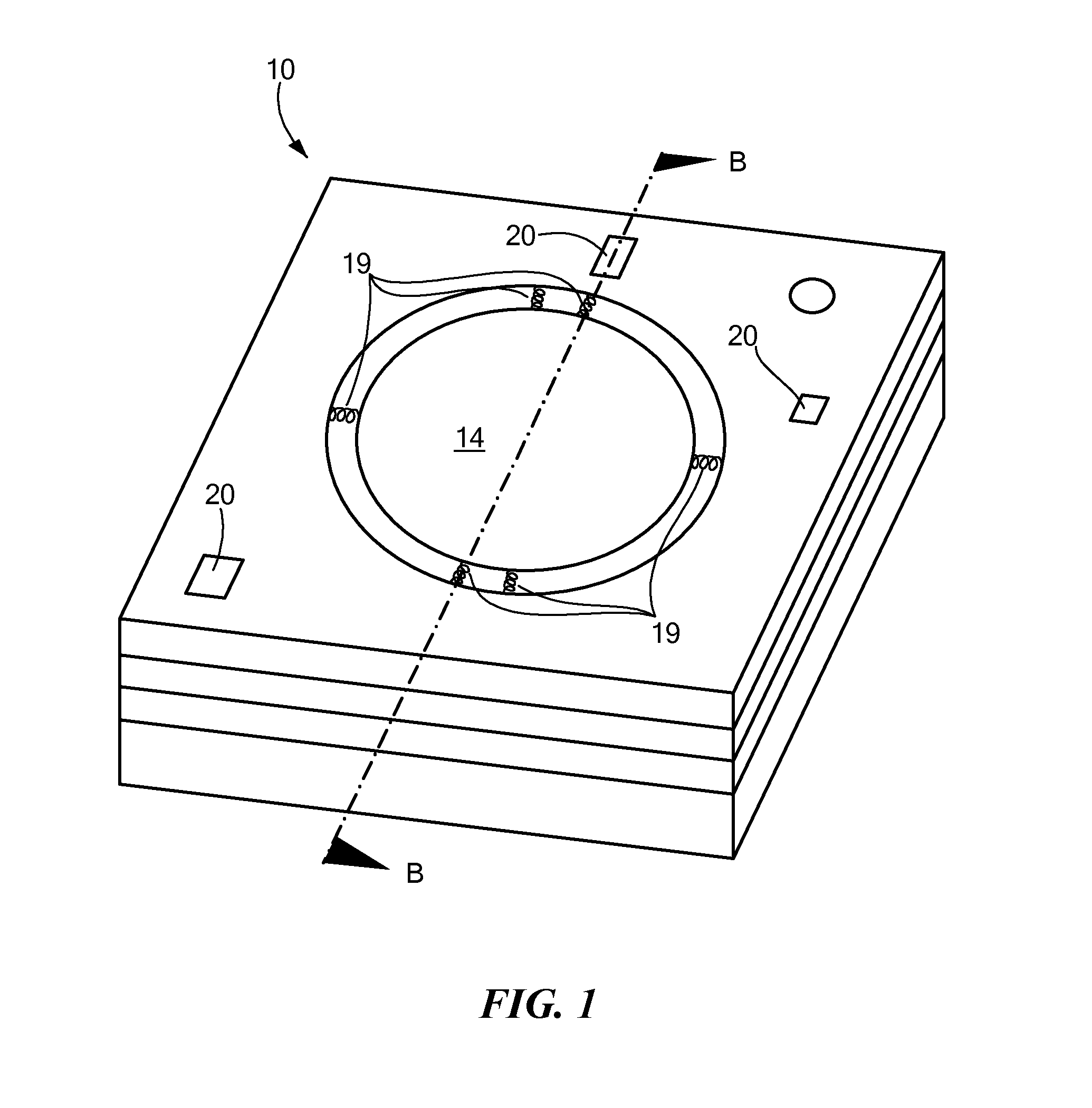 Microphone with Backplate Having Specially Shaped Through-Holes