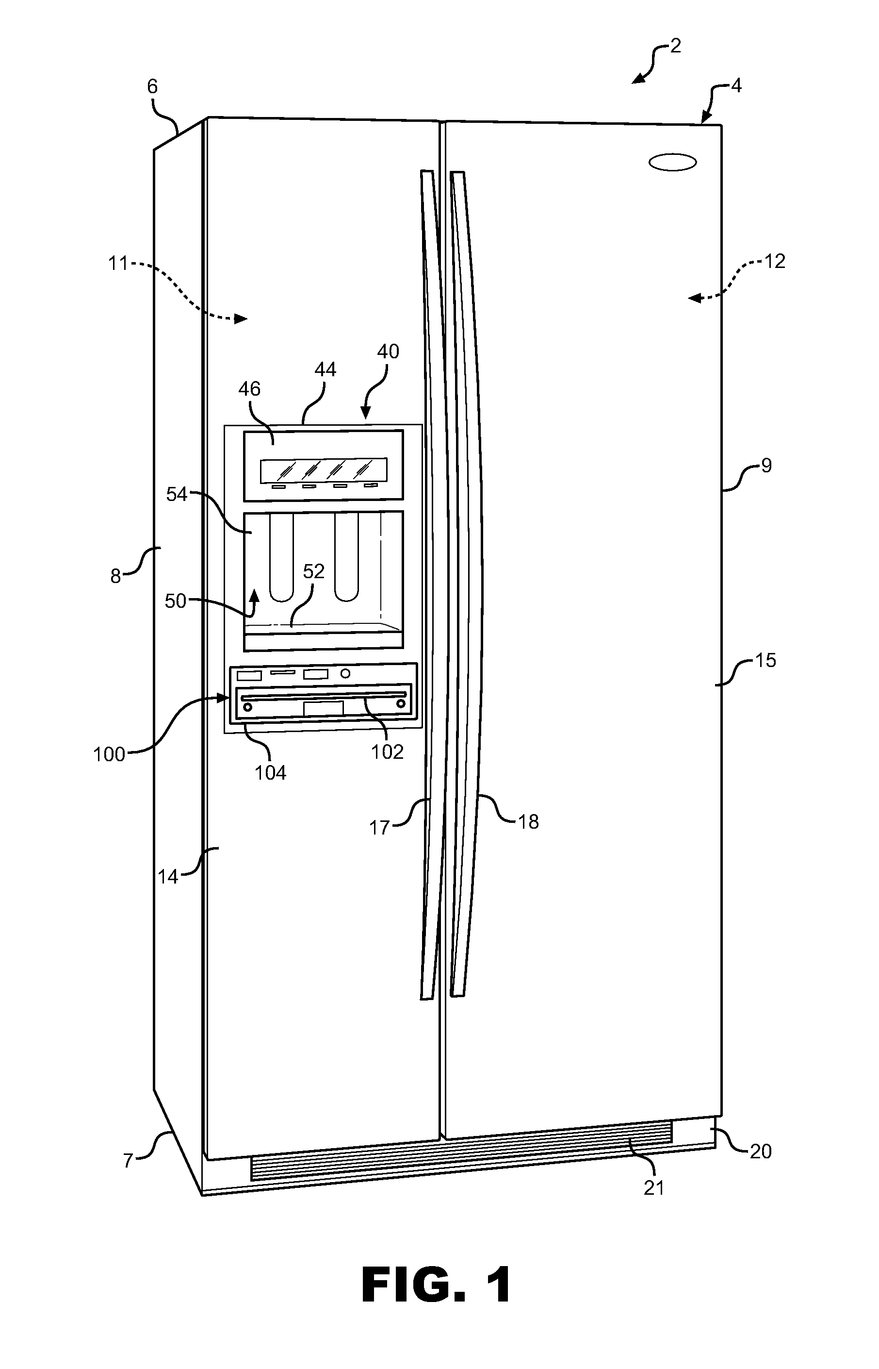 Refrigerator door vacuum preservation system