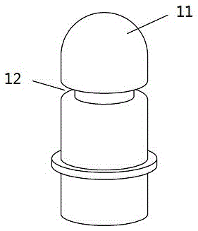 Controllable annular spring and detachable pot cover lifting handle with the same