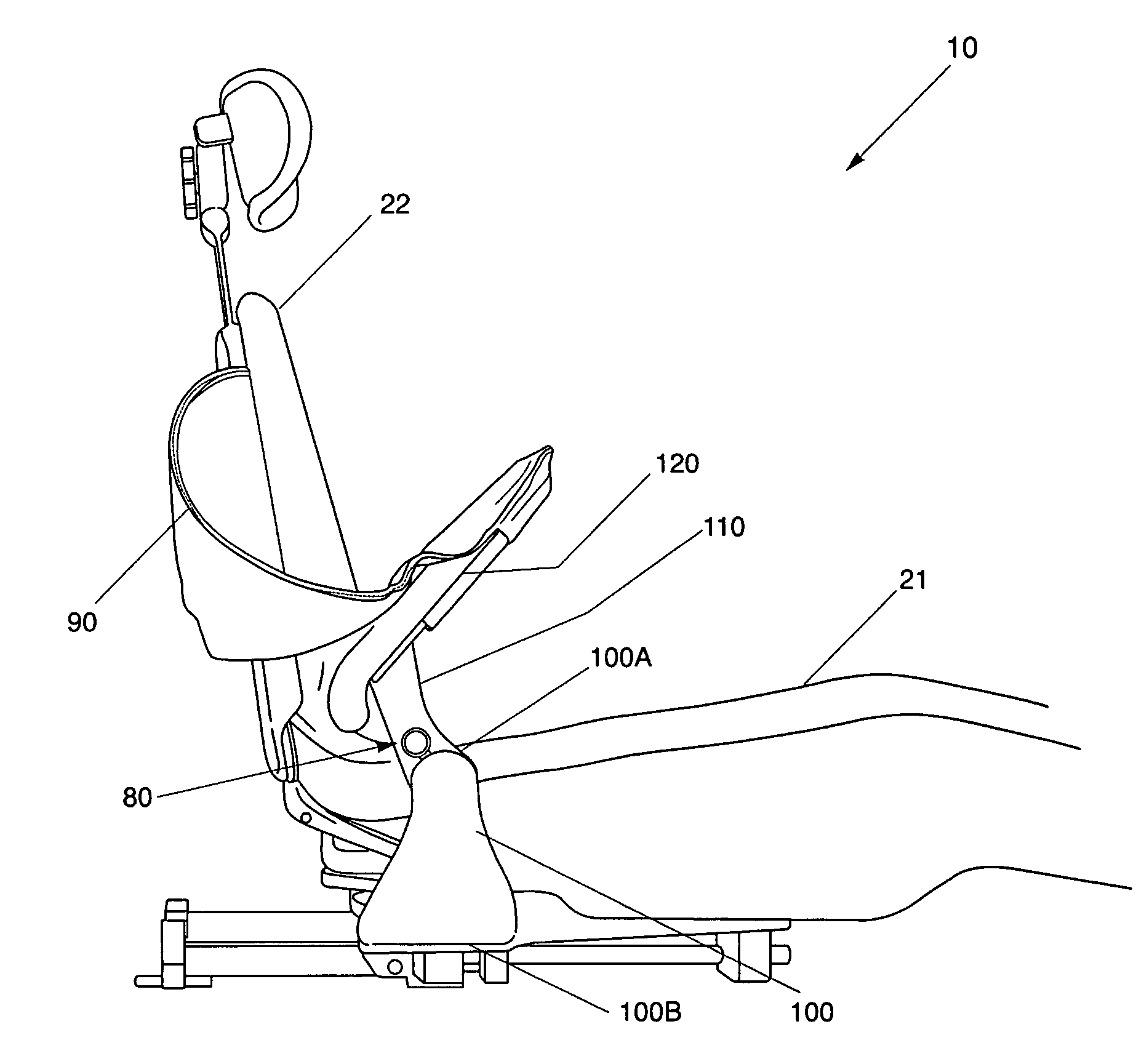 Chair arm rest system