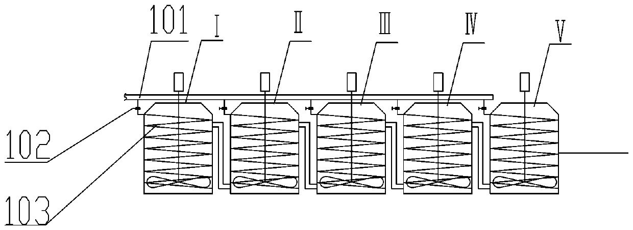 Energy-saving type index-adjustable direct flotation system for iron ore concentrate products