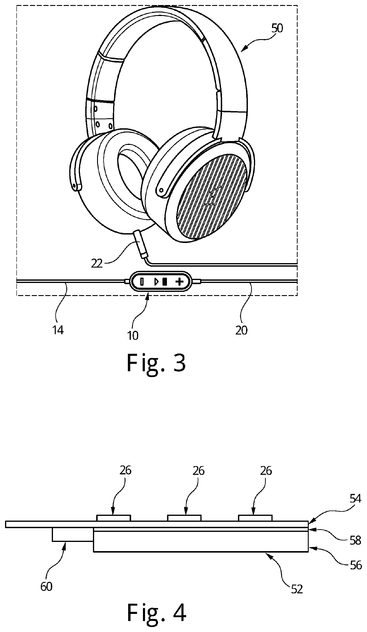 Amplifier assembly and method of amplification particularly for portable device