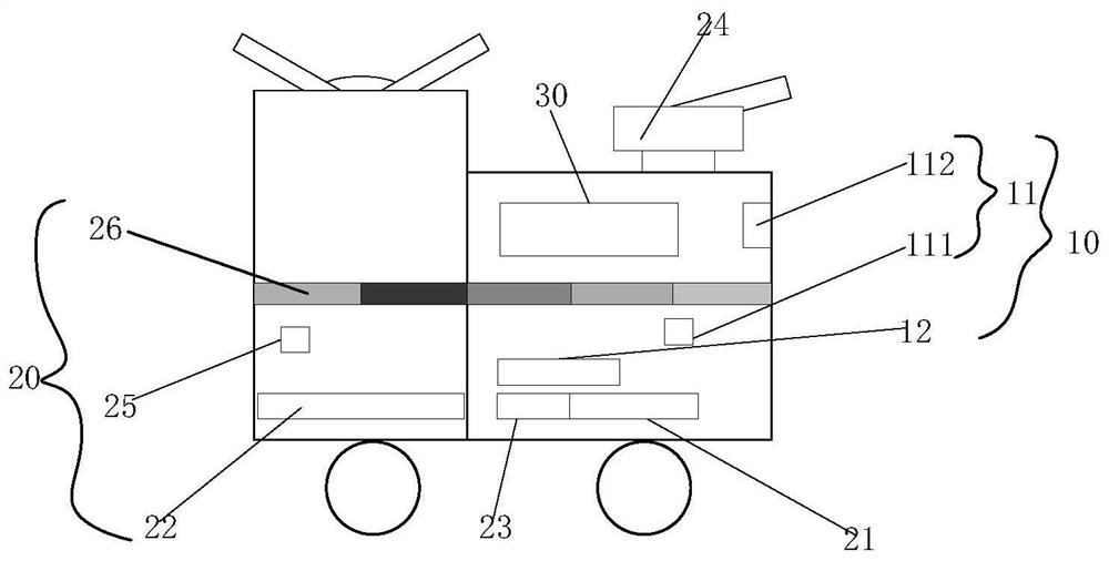 Intelligent compartment disinfection robot applied to passenger train